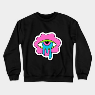 Trippy Eye Crewneck Sweatshirt